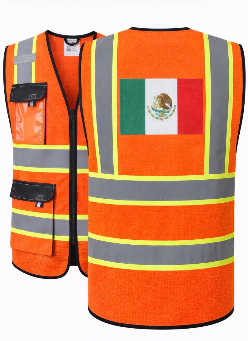 Custom Hi-Vis Safety Vest — Your Logo, Built for the Job