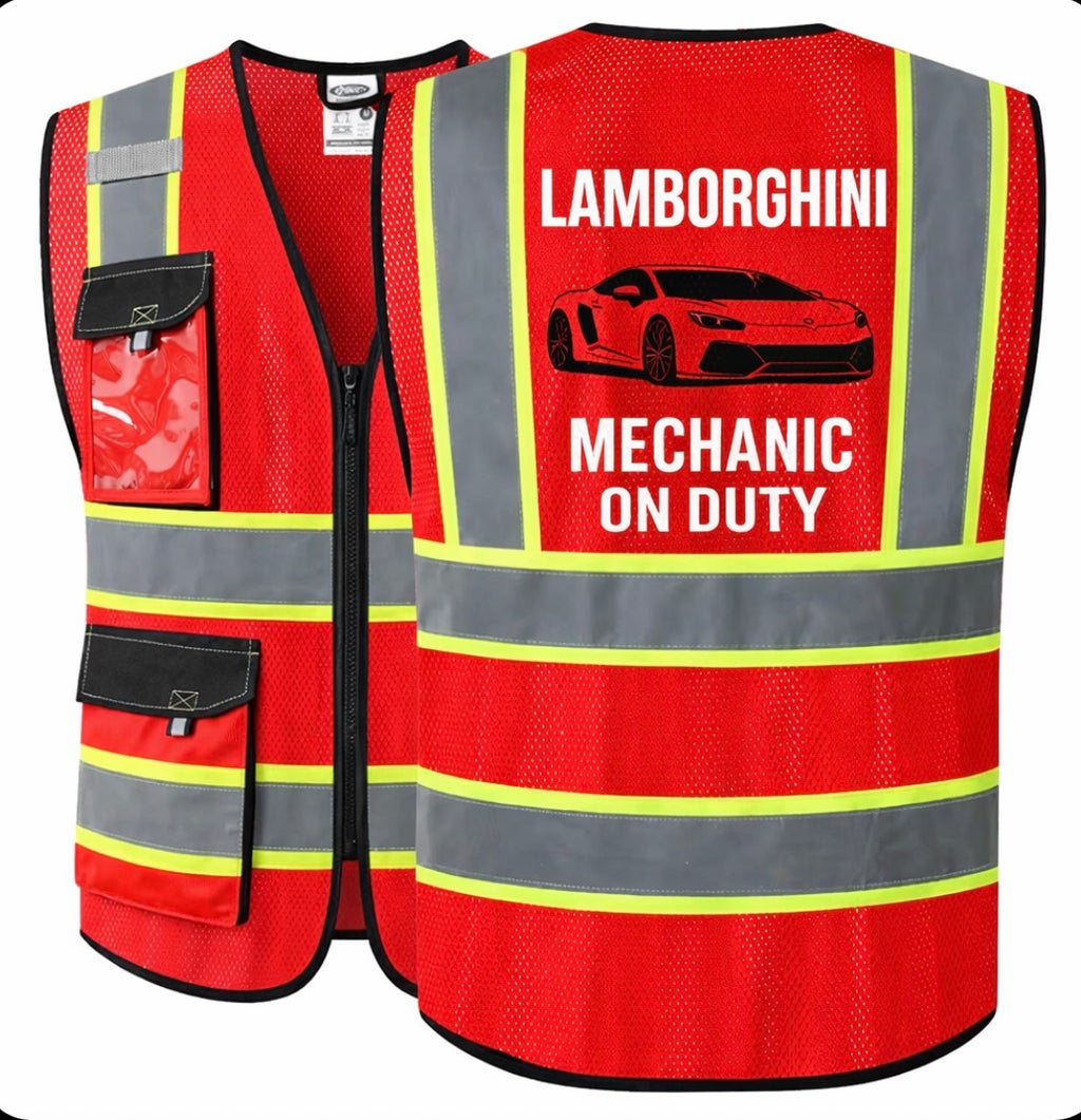 Custom Hi-Vis Safety Vest — Your Logo, Built for the Job