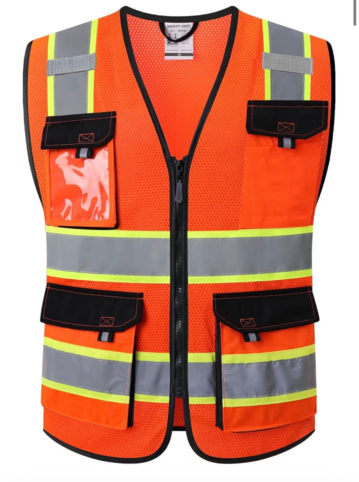 Traffic Specialist High Visibility Safety Vest – Safety Cone Work Zone Design