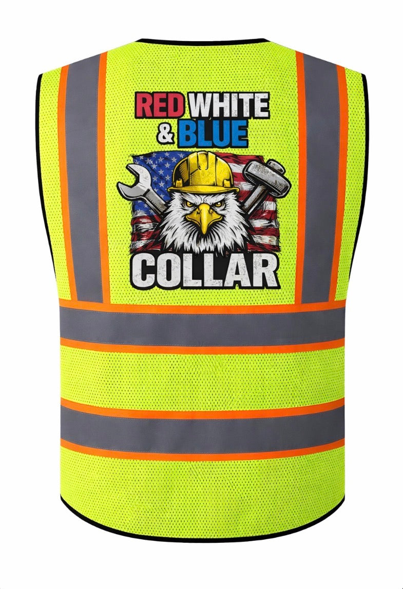 Custom Hi-Vis Safety Vest — Your Logo, Built for the Job